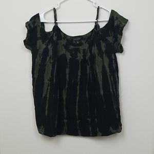 Plus size bare shoulder top